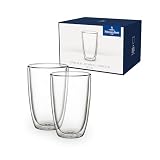 HOT & COLD: Vielfältig nutzbar zum Servieren von Eiskaffee, Latte Macchiato oder Eistee, puristisches Design als absoluter Blickfang