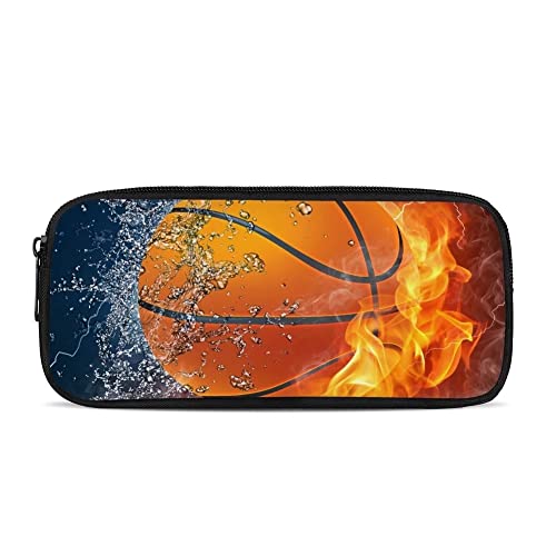 chaqlin - chaqlin 3D Sport Basketball School Trousse à Crayons pour Enfants, Grande capacité Boîte à stylos à Crayons, Fournitures de Bureau Scolaire Pochette de Rangement pour stylos à Crayons