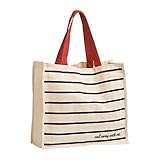 Premier Bistrò Bolsa de la Compra Breton, Algodón, Natural, 15 x 40 x 35 cm