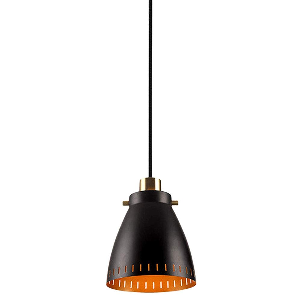 LYMSXAZOU Ceiling Chandelier Lamp, Led Lights V-intage Wrought Iron Industrial Height-Adjustable Dining Room Pendant Light