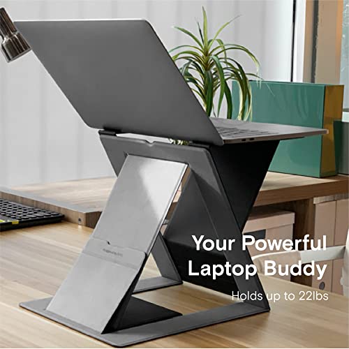 Moft Z Invisible Thin Sit-Stand Desk, Portable, Ajustable Sit-Stand Angles, Compatible With Most Laptops #TOP5