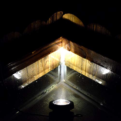 Uonlytech Lagoa Luz Solar Subaquática À Prova D' Água Submarino Paisagem Holofotes Iluminação De Se