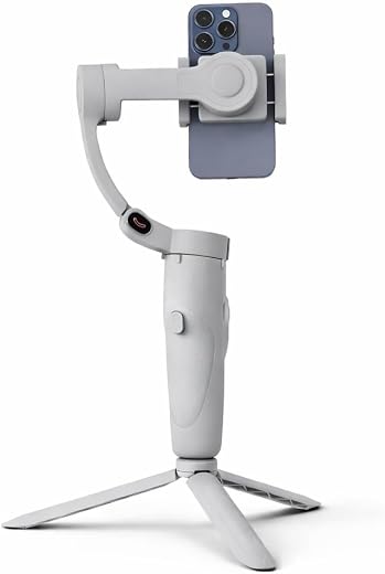 MAFAI M1-3Axis Handheld Smartphone Gimbal Stabilizer | 2500mAh Lithium Battery | 3-Axis Stabilization | Ideal for Creator...