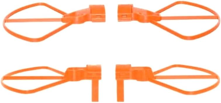 Propeller Guard for DJI 5 Pro with Quick Release Design, Removable ABS Protection for Propeller Blades, Extended Landing Legs to Reduce Ground and (gray)