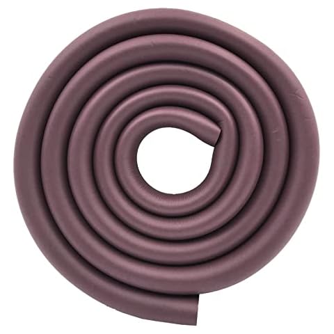 M2cbridge U Shape Extra Thick Furniture Table Edge Protectors Foam Baby Safety Bumper Guard 6.5 Ft (Brown) Cover