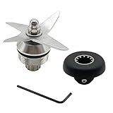 Blender Wet Blade Replacement Assembly with 891 Drive Socket Kit Replace 1151 1152 STM102R 104675-1...