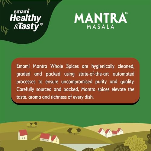Image of Emami Healthy & Tasty Mantra Black Pepper /Kali Mirch Whole, Natural, No Added Colour & Preservatives 100g