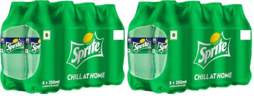 Image of Sprite Lemon-Lime Flavoured Cold Drink | Refreshing Taste | Clear Soft Drink with No Added Colours | Recyclable PET Bottle, 250 ml (Pack of 16)