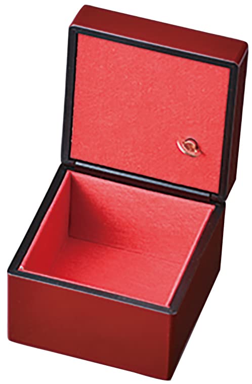 Amazon | 会津漆器 ミニオルゴール宝石箱 富士山 内布貼り (朱