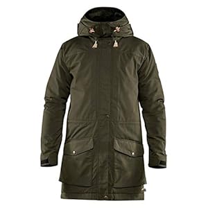 Fjällräven Herren Singi Wool Padded Parka, Deep Forest, M
