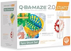 BUILD N GO Q-BA-Maze 2.0 Spin Stunt Set Gear Apparel Toys, 2017 Christmas Toys