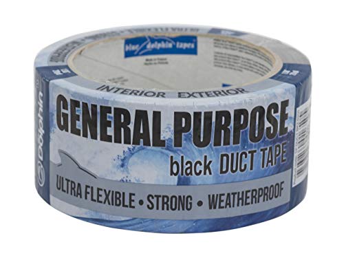 Image of Blue Dolphin TP BK2 0200 Black Duct Tape