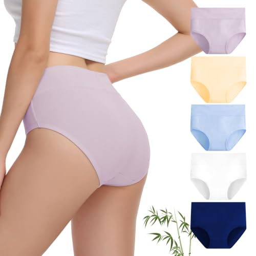 Image of FALARY Bamboo Underwear Women Moisture-Wicking Women's Knickers Size 12