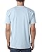 Next Level Premium Fit Extreme Soft Rib Knit Jersey T-Shirt, Light Blue, Medium