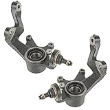 Caltric Front Left and Right Wheel Knuckle Compatible with Yamaha Rhino 660 YXR660F 4X4 2004 2005 2006 2007