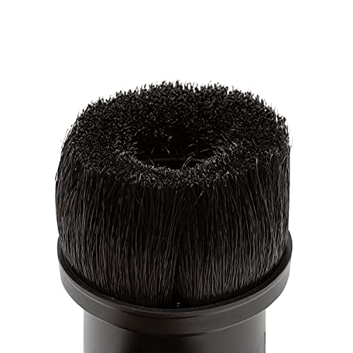 Image of Shop-Vac 9067900 2.5 Inch Diameter Right Angle Brush, Ideal for Dusting Blinds And Irregular Surfaces, Works with 2.5 Inch Hose, Black, (1-Pack)