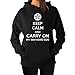 TeeStars - Keep Calm and Carry On My Wayward Son Women Hoodie