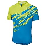 Altura Kinder Airstream Kurzarm-Trikot - Blau/Limette