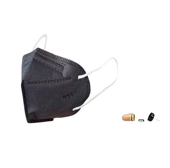 GSM Mask Two Way Audio Device with earpiece & Cell Backup 3-4 hrs Outdoor Security Mask with Two Way Communication-image-18