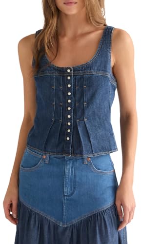 T-shirt corset femme Wrangler le haut plissé qui galbe la taille
