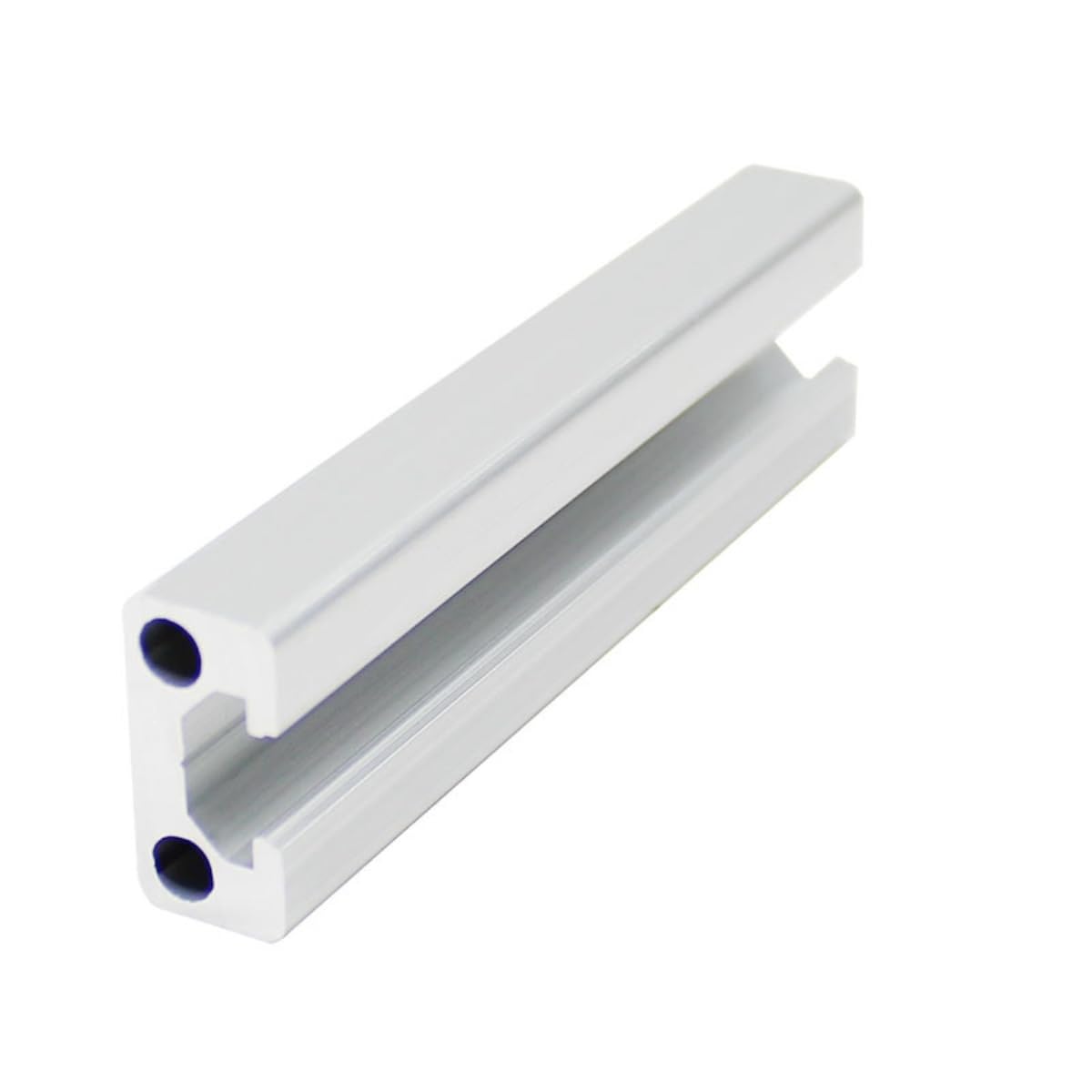 GTPBAO 2 pezzi 1020 Profilo in alluminio anodizzato Standard europeo 10x20mm Guide di estrusione lineare for rack Staffa for telaio for armadio Binario estruso(550mm long)