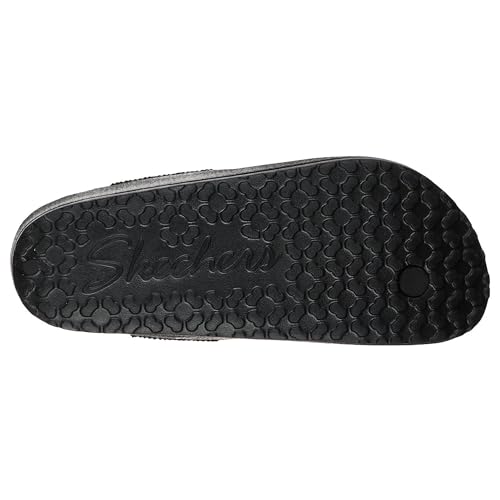 Skechers Skechers Women's Foamies Cali Breeze 2.0 Hooded Slide Sandal, Black, 5