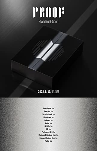 BTS Proof Standard Edition CD K-pop avec poster plié et photocards extra BHE0116 - 3