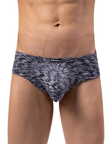 Men's Cheeky Thong Trunks Underwear Sexy Low Waist Sport Boxer Briefs4