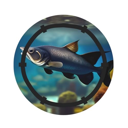 Matelas de camping pliable étanche contre le sable avec sac de voyage poisson-chat
