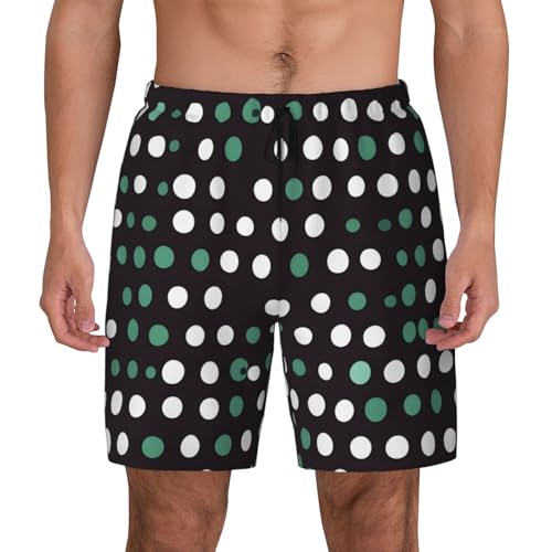 Short de bain pour homme à pois respirant et léger pour la plage