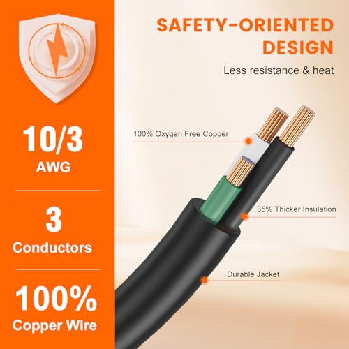 Gociean - 30 Amp to 110 Volt RV Surge Protector Adapter with Circuit Breaker, 30 Amp to 15 Amp/20 Amp Home Adapter, NEMA 5-15P to NEMA TT-30R with Indicator - Image 5