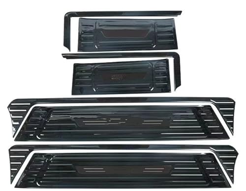 Plinthe auto noire protection seuil porte arrière VW Multivan T5 T6 finition