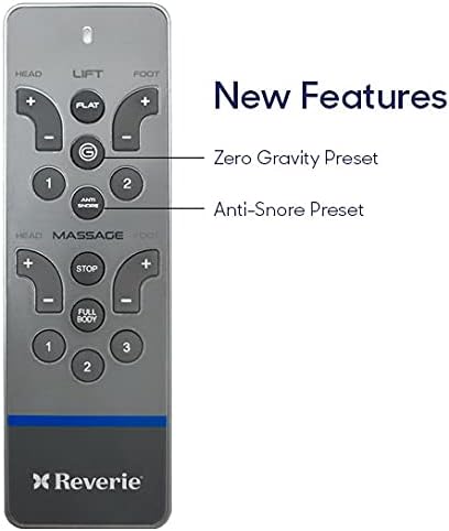 RC WM 101 Adjustable Bed Replacement Remote Advanced Ergo