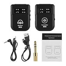 [STABLE WIRELESS PERFORMANCE] Built with advanced 2.4GHz transmission this wireless IEM monitor system delivers steady low latency with delay of 8ms or less helping you hear clearly in real time. Enjoy dependable monitoring up to 30 meters outdoors o...