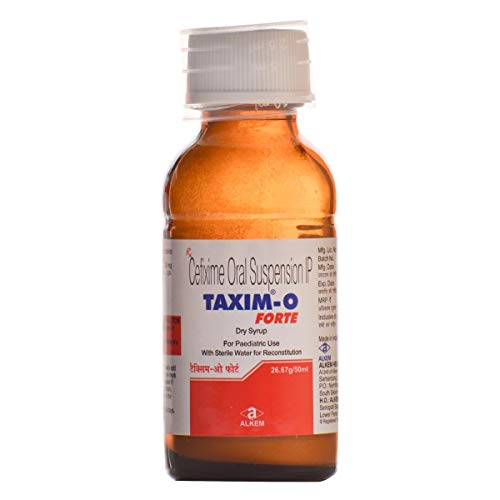 Taxim O Forte Bottle Of 50 Ml Dry Syrup Amazon In Health Personal Care