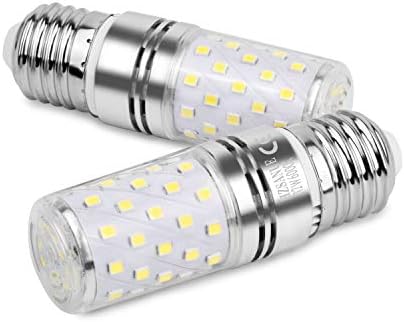 HZSANUE E27 LED Corn Bulbs 12W, 6000K Daylight White, 1350LM, Edison Screw Bulbs,100W Incandescent Bulbs Equivalent,Pack of 4