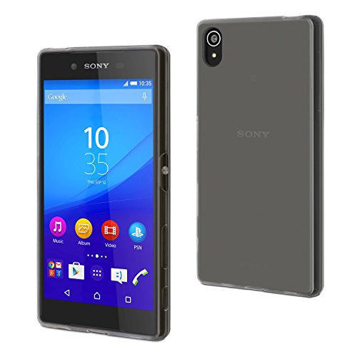 Made for Xperia SESKI0072 - Funda Minigel para Sony Xperia Z5 Premium, color transparente humo