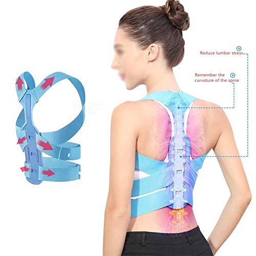Corset pour la correction lombaire réglable taille S bleu