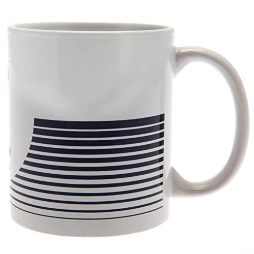 Tottenham Hotspur FC Official Ceramic Mug (One Size) (White/Black)