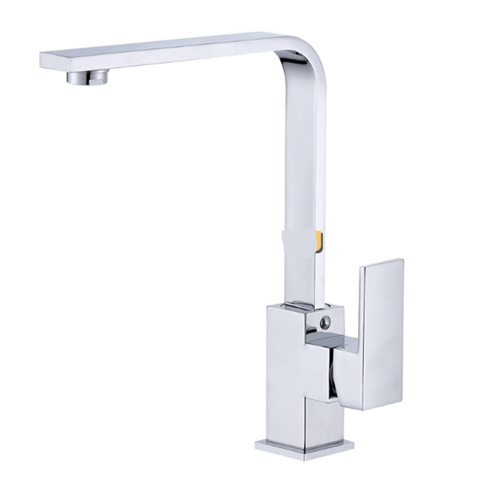 Grifo de cocina de latón pulido YT-6016 con acabado de cromo espejo de alta durabilidad