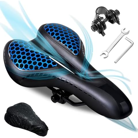 auvstar Waterproof Gel Mountain Bike Saddle Cover