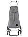 Chariot de course Rolser I-Max Tweed 6 Roues Monte escaliers - Gris