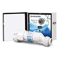 Hayward W3AQ-TROL-RJ AquaTrol Salt Chlorination System for Above-Ground Pools up to 18,000 Gallons with Return Jet Fittings, Straight Blade Line Cord and Outlet