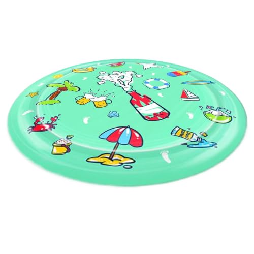 Esterilla de agua para gatos en el parque infantil alfombra refrescante de verano