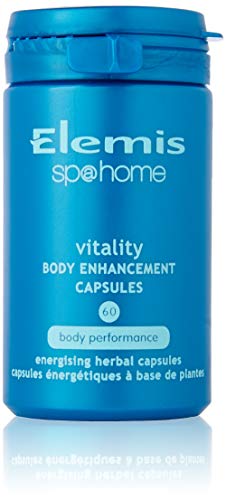 Elemis Vitality Body Enhancement Capsules, Energizing Herbal Capsules, 60 Count Elemis Vitality Body Enhancement Capsules, Energizing Herbal Capsules, 60 Count