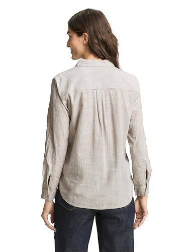 TOM TAILOR Bluse mit Brusttaschen aus Baumwolle 2