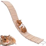 Producto excelente: esta escalera de hámster de madera es el accesorio para la jaula de mascotas, ya que permite a los hámsters explorar y ejercitar. Hecho de madera natural segura e inodora, inofensivo para los amigos peludos. Las escaleras también se seleccionan cuidadosamente y se pueden colocar de varias maneras para crear un ambiente natural y cómodo para los hámsters.