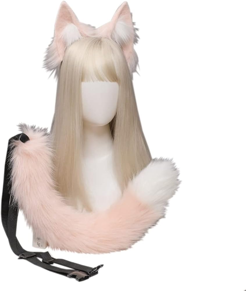 ゆ　つけ耳＋尻尾2点 Amazon.co.jp: [トクとユウ] きつねみみ 尻尾 2点セット ネコ耳