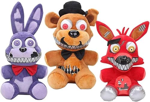 YAAYI 18cm FNAF Peluche Oso Bonnie Fox Muñeco De Peluche Suave (A11)