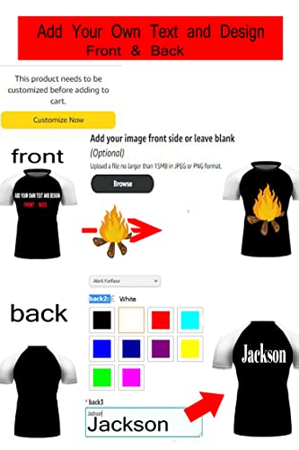 Custom Your Own Print Front & Back BJJ Foundation Rash Guard - Short Sleeve Compression Base Layer Rash Guard3